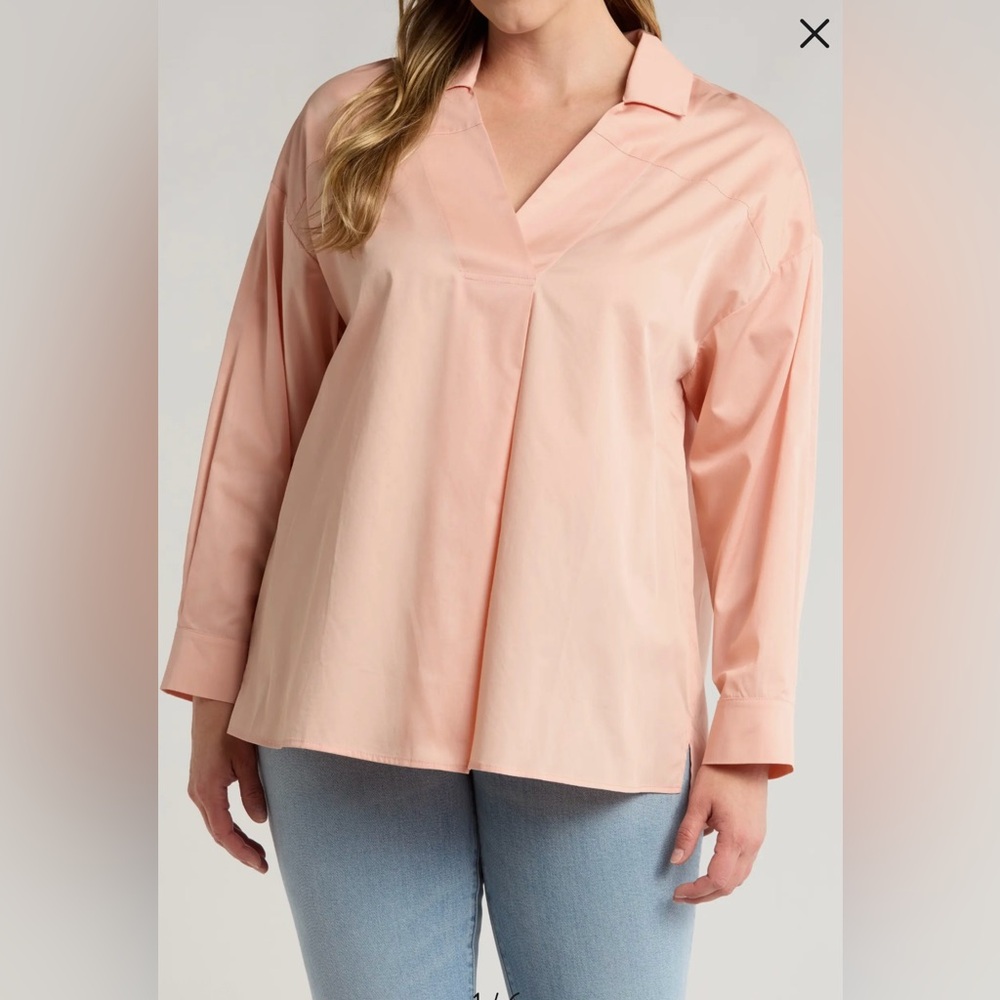 HARSHMAN Nyah Tunic in Rose Cloud - Sz M